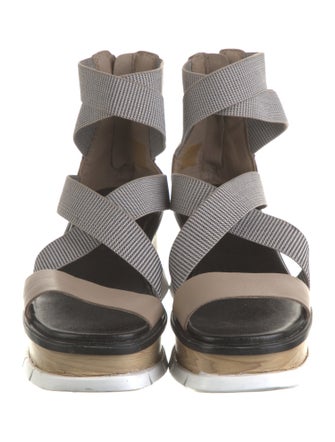 Sorel Leather Printed Espadrilles