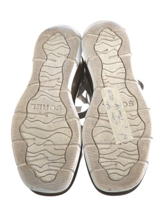 Sorel Leather Printed Espadrilles