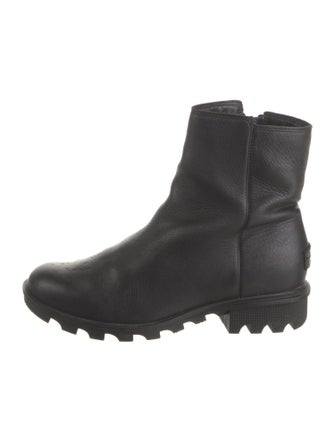 Sorel Leather Moto Boots