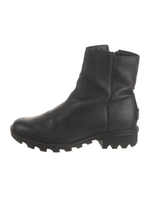 Sorel Leather Moto Boots