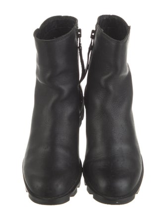 Sorel Leather Moto Boots