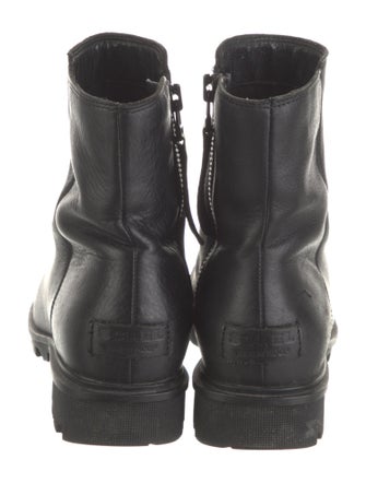 Sorel Leather Moto Boots