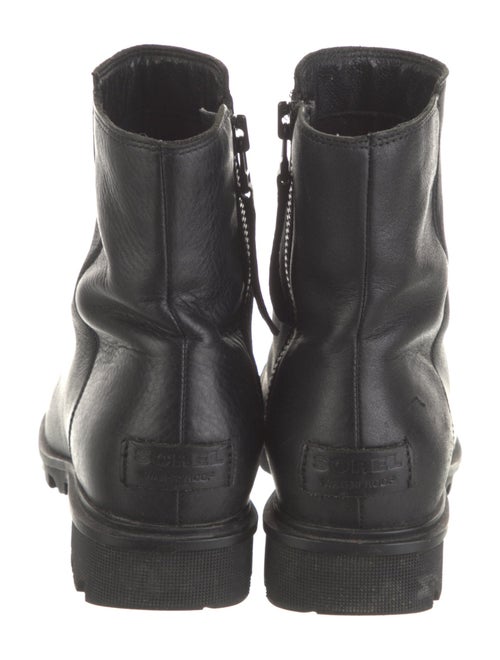 Sorel Leather Moto Boots