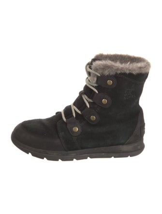 Sorel Suede Lace-Up Boots