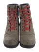 Sorel Suede Combat Boots