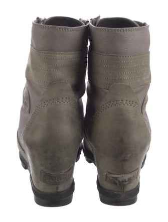 Sorel Suede Combat Boots