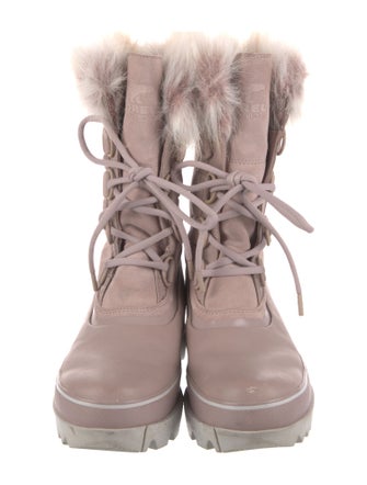 Sorel Leather Lace-Up Boots