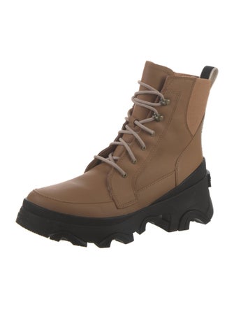 Sorel Leather Combat Boots