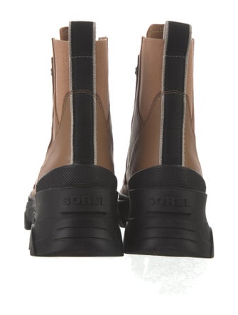 Sorel Leather Combat Boots