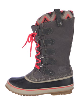 Sorel Suede Lace-Up Boots
