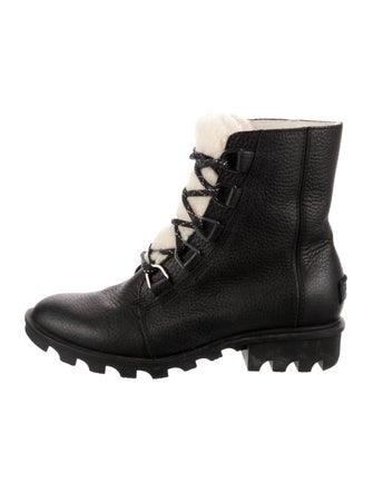 Sorel Leather Combat Boots