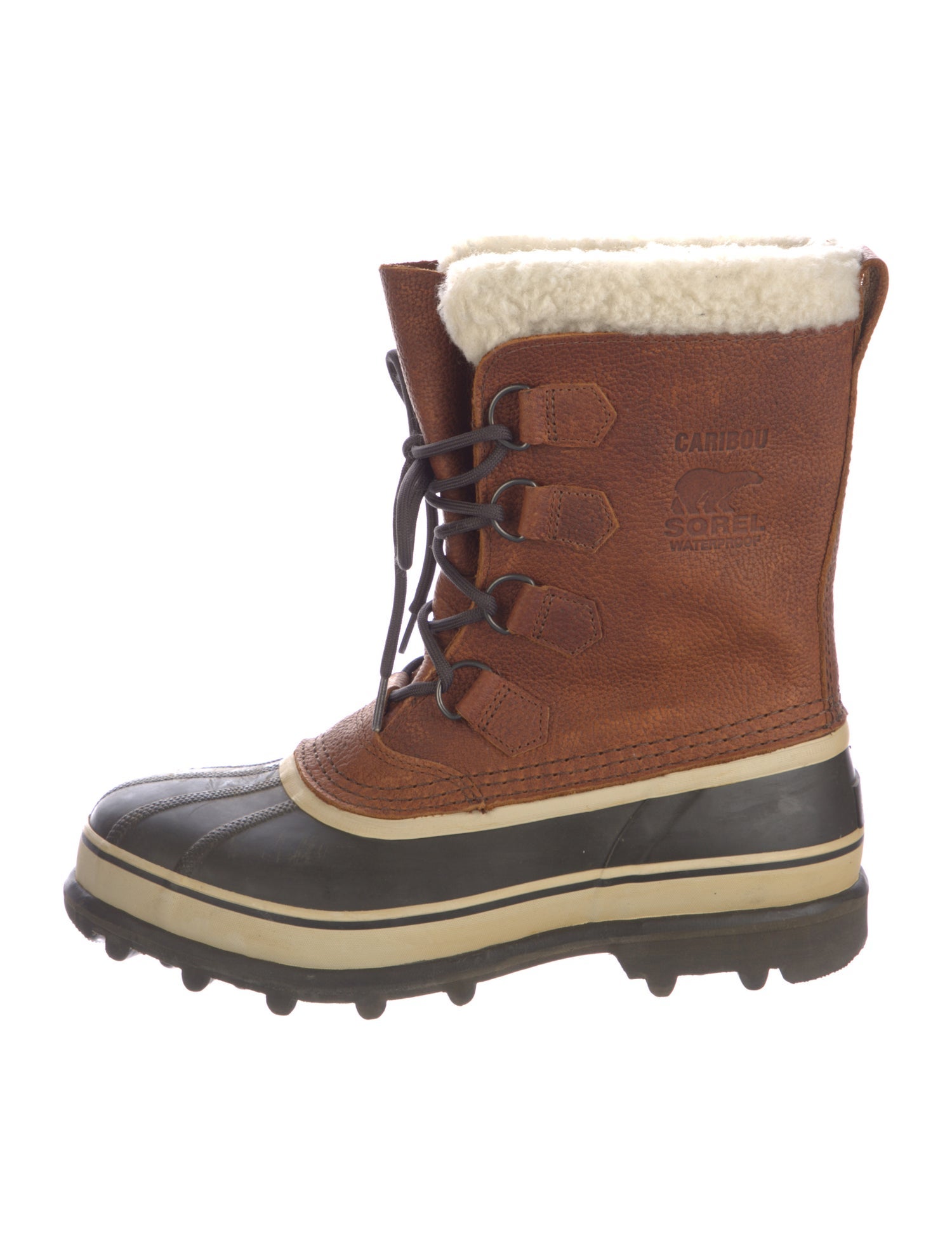 Sorel Caribou Leather Snow Boots