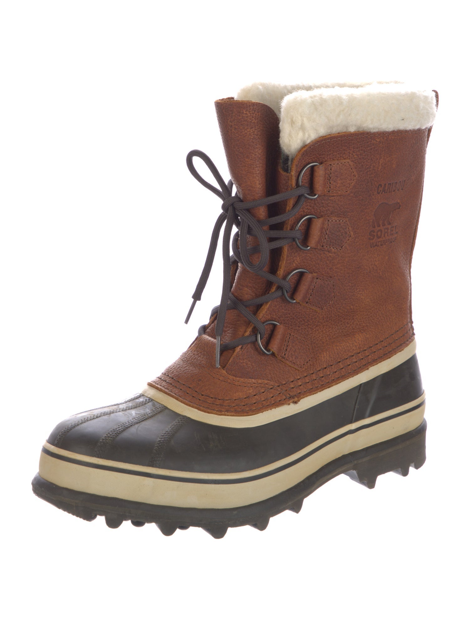 Sorel Caribou Leather Snow Boots