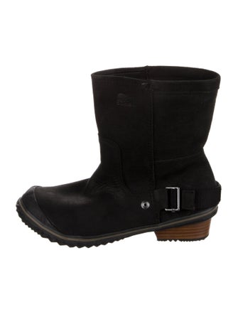 Sorel Suede Moto Boots