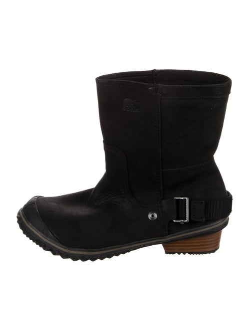 Sorel Suede Moto Boots