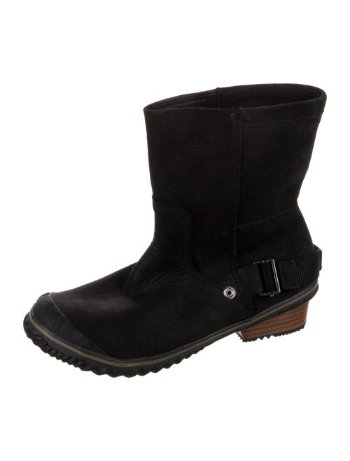 Sorel Suede Moto Boots