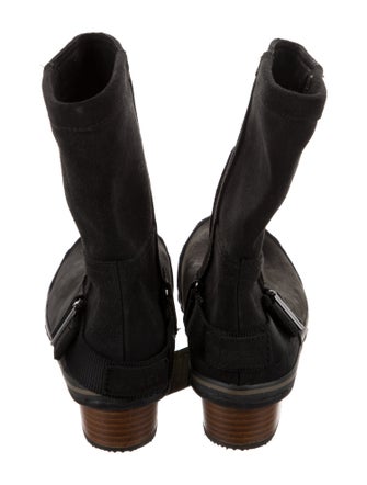 Sorel Suede Moto Boots