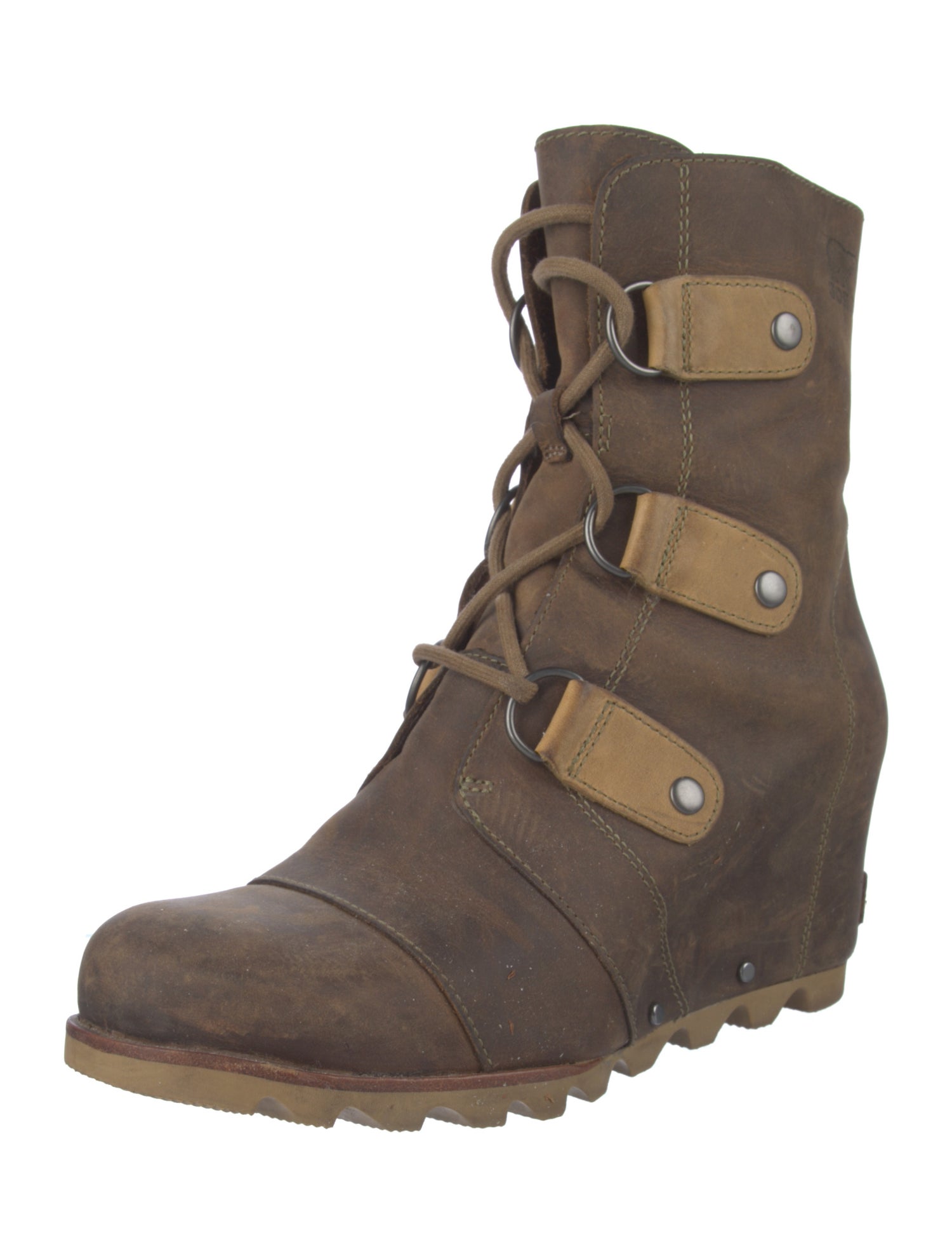 Sorel Leather Lace-Up Boots