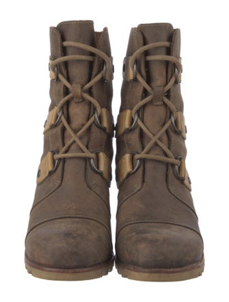 Sorel Leather Lace-Up Boots
