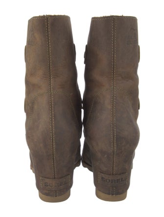 Sorel Leather Lace-Up Boots