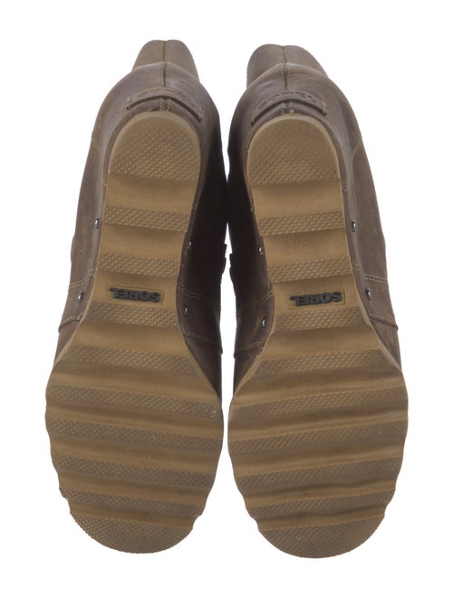 Sorel Leather Lace-Up Boots