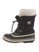 Sorel Canvas Lace-Up Boots