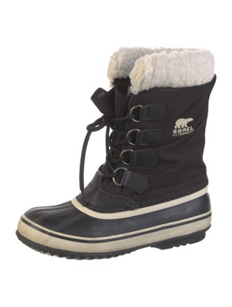 Sorel Canvas Lace-Up Boots