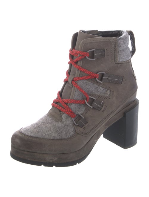 Sorel Leather Lace-Up Boots