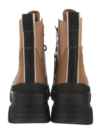 Sorel Leather Combat Boots
