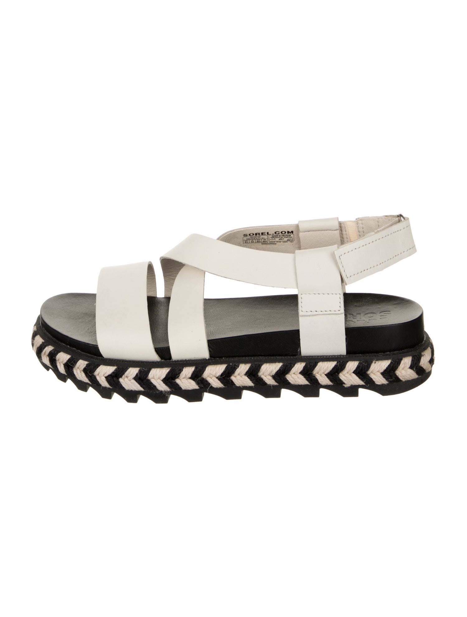Sorel Leather Slingback Sandals