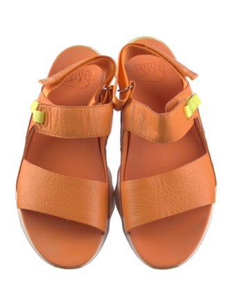 Sorel Leather Slingback Sandals