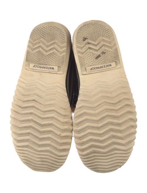 Sorel Suede Fur Trim Lace-Up Boots