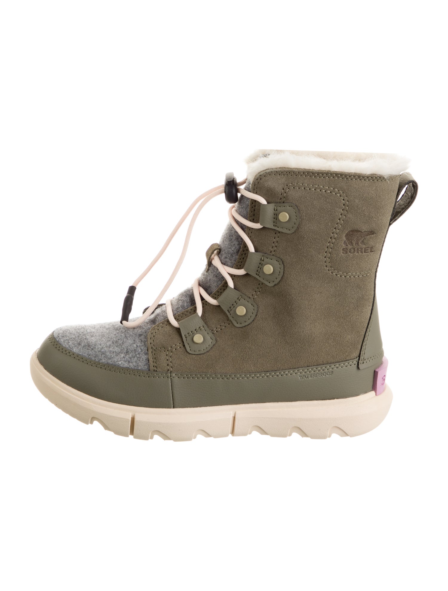 Sorel Suede Lace-Up Boots