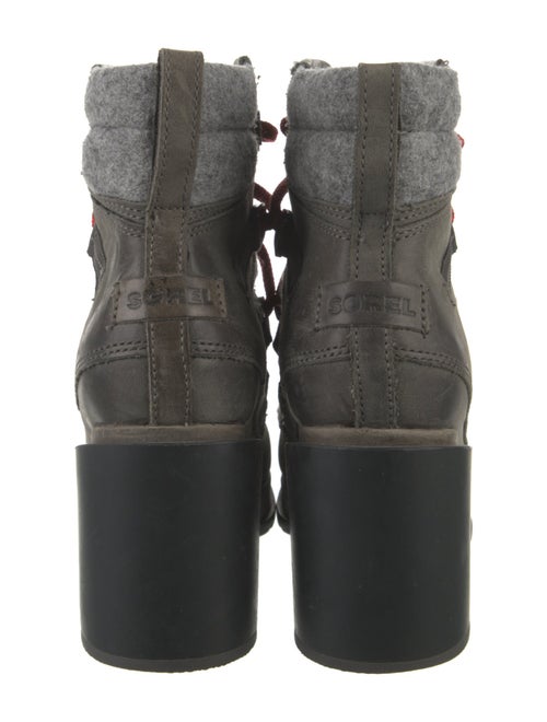 Sorel Suede Combat Boots