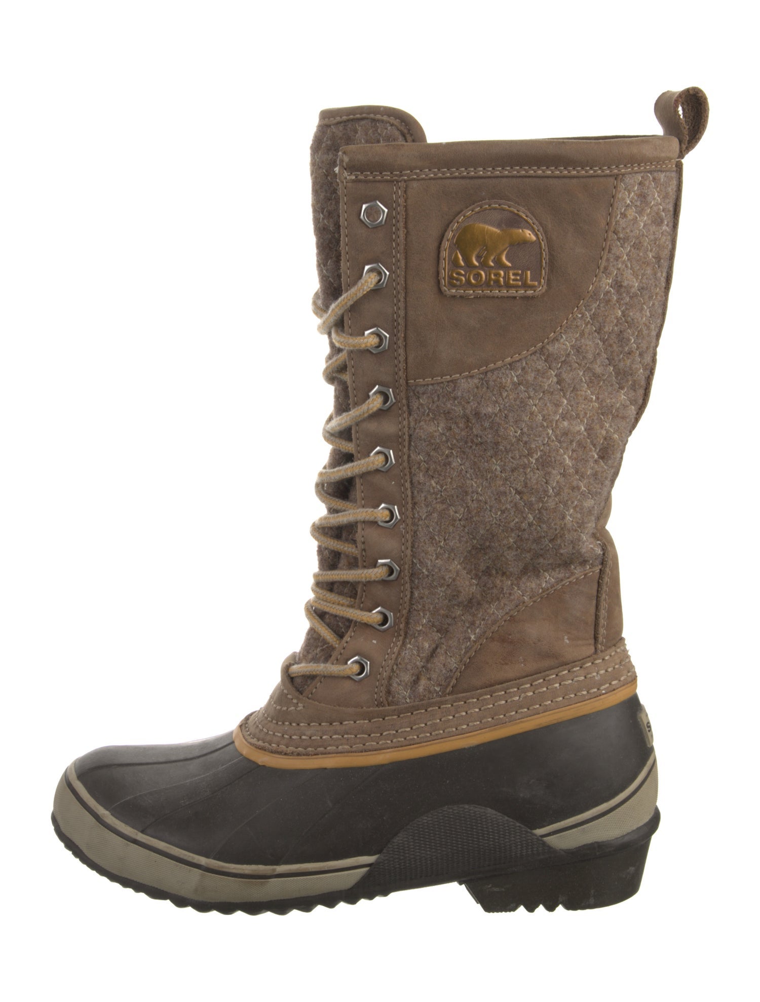 Sorel Leather Lace-Up Boots
