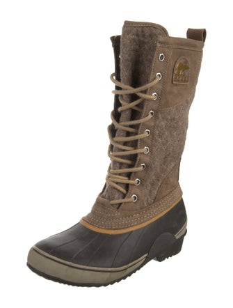Sorel Leather Lace-Up Boots