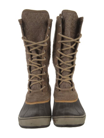 Sorel Leather Lace-Up Boots