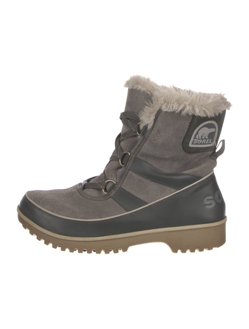 Sorel Suede Printed Combat Boots