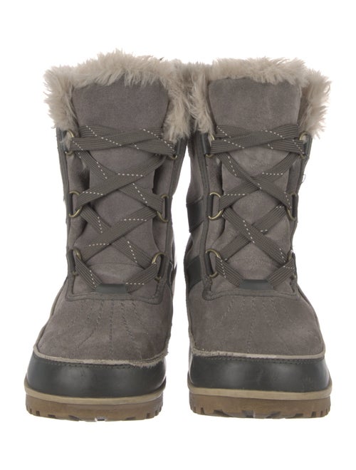 Sorel Suede Printed Combat Boots