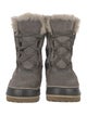 Sorel Suede Printed Combat Boots