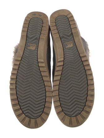 Sorel Suede Printed Combat Boots