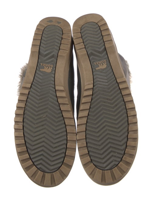 Sorel Suede Printed Combat Boots