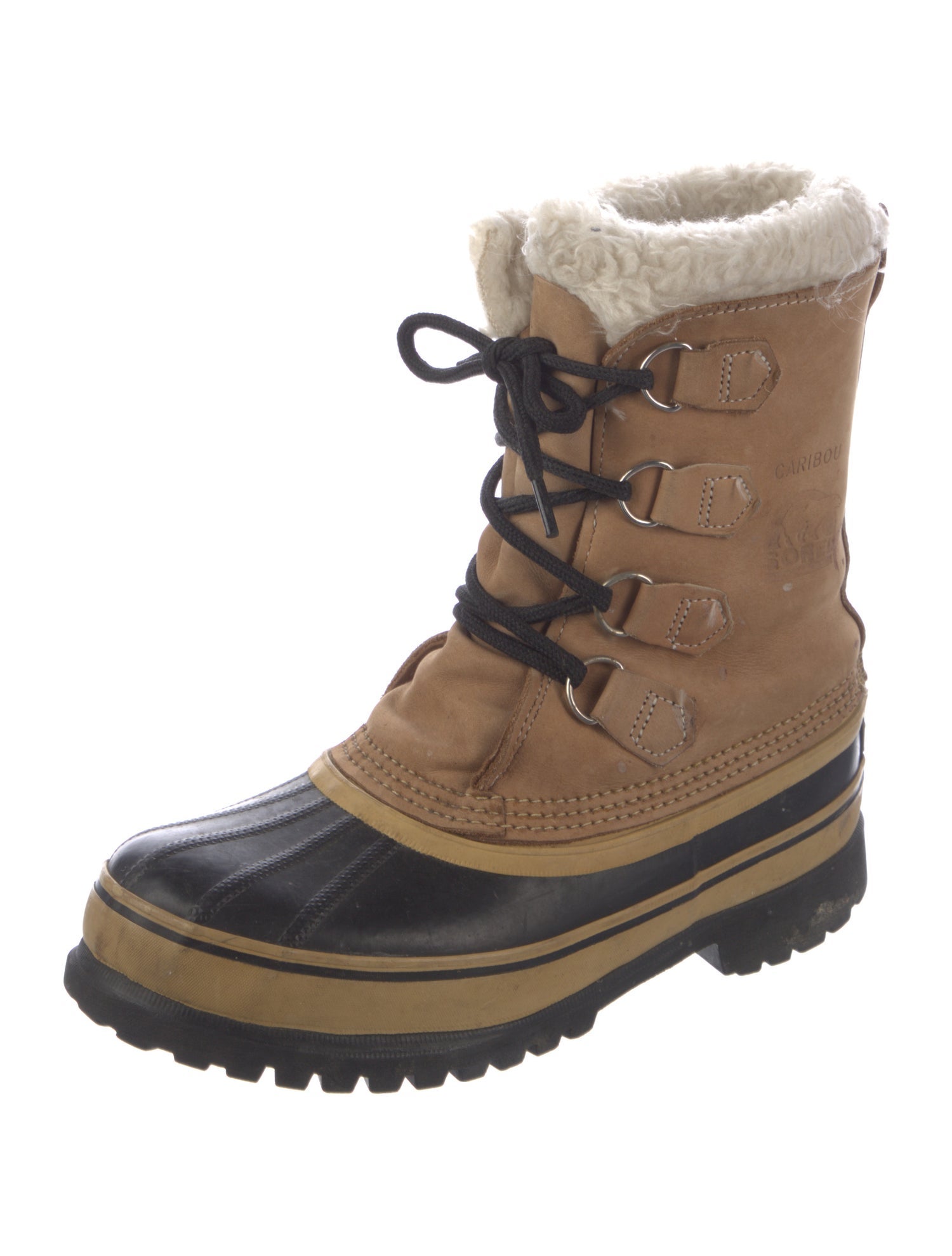 Sorel Leather Lace-Up Boots
