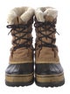Sorel Leather Lace-Up Boots