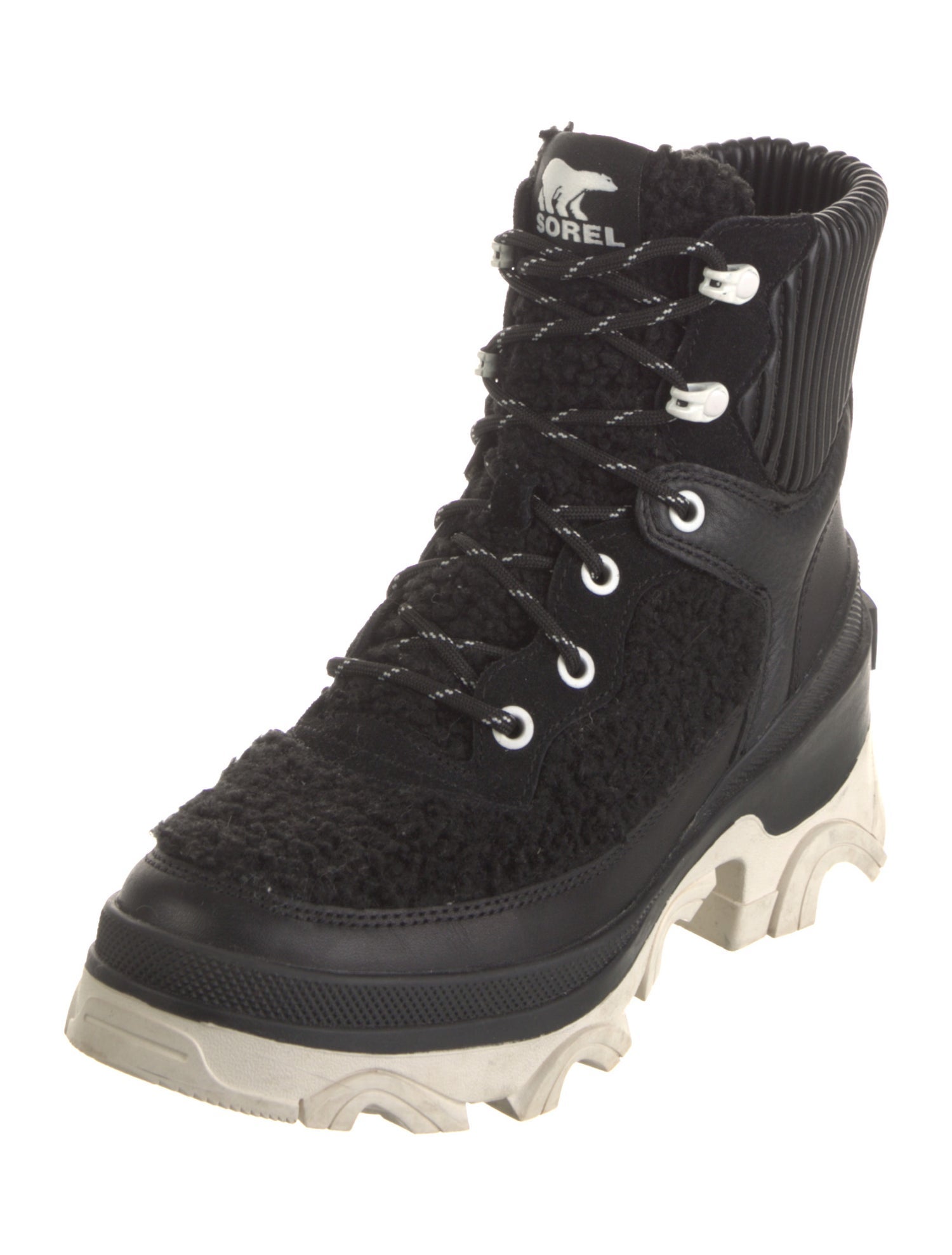 Sorel Leather Combat Boots
