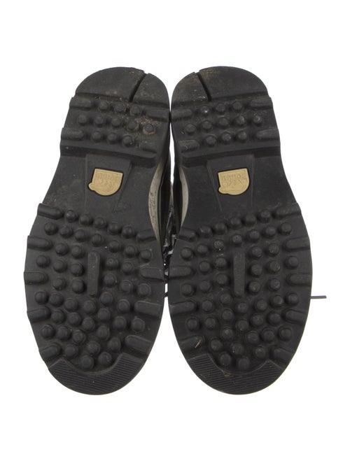 Sorel Suede Faux Fur Trim Lace-Up Boots