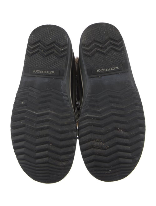 Sorel Suede Faux Fur Trim Lace-Up Boots