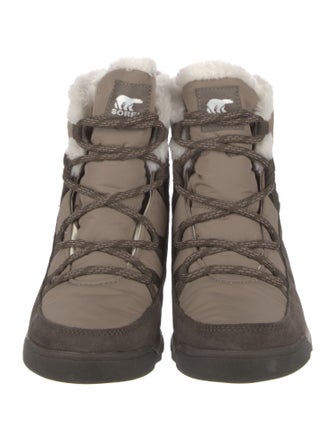 Sorel Suede Lace-Up Boots