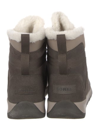 Sorel Suede Lace-Up Boots
