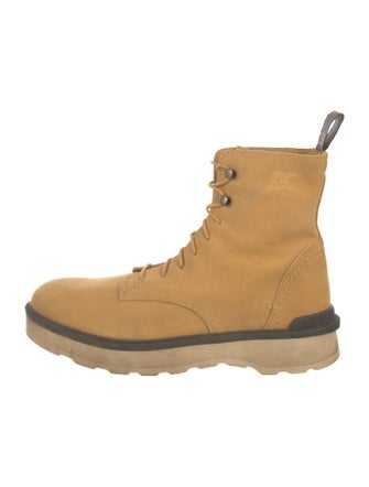 Sorel Suede Combat Boots